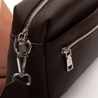 Женская кожаная сумка ALEX RAI 99122 brown