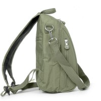 Женский тканевый рюкзак Jielshi 7020 d.green