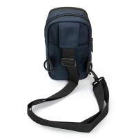 Мужская тканевая сумка-слинг Lanpad 6043 blue