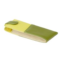 Футляр для очков из кожи Visconti RB106 (Lime Multi)