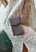 Набор женских кожаных сумок BlankNote  Mini поясная/ кроссбоди темно-бежевый - BN-BAG-38-BEIGE 