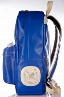 Рюкзак городской с ДИНАМИКАМИ из ткани Fydelity синий на 17л S94881 blue
