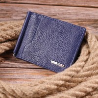 Мужской кожаный зажим для купюр KARYA 21416