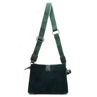 Женская замшевая сумка ALEX RAI 99119 green