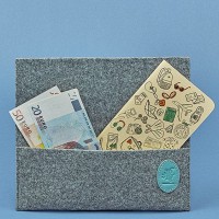 Тревел-кейс ручной работы BlankNote 1.0 «Фьорд» bn-tk-1-felt-tiffany