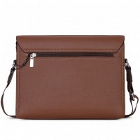 Мужская коричневая деловая сумка Polo 8822-4