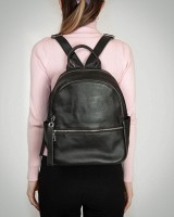 Женский кожаный рюкзак ALEX RAI 95517-9 black