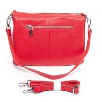 Женская кожаная сумка ALEX RAI 2087 red