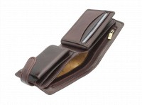 Мужской бумажник Visconti TSC42 Arezzo (Brown) с защитой RFID