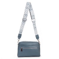 Женская кожаная сумка классическая ALEX RAI 99122 l.blue