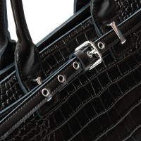 Женская кожаная сумка ALEX RAI 00108 black