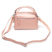 Женский молодежный кожаный клатч ALEX RAI F-5504 pink