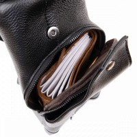 Мужская кожаная сумка слинг Vintage 20403