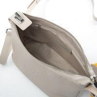 Женская кожаная сумка ALEX RAI 93056 beige