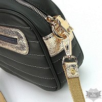 Женская небольшая серая сумка из кожзама val-20716g gra