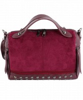 Женская бордовая сумка TRAUM 7218-11