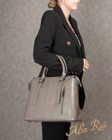 Женская кожаная сумка ALEX RAI 330 khaki