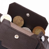 Мужской кошелёк из кожи KARYA 21069 