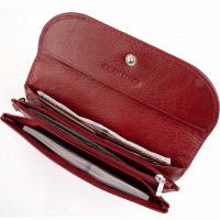 Женский кожаный клатч ST Leather 19318 Бордовый
