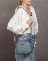 Женский молодежный кожаный клатч ALEX RAI 60065 blue