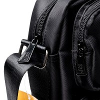 Сумка мужская  текстильная  JCB B32 Black (Черный)