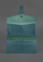 Кожаный кошелек BlankNote 3.0 малахит bn-pm-3-malachite