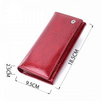 Женский лаковый кожаный кошелек ST Leather 22680 