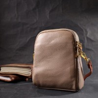 Молодежная женская кожаная сумка через плечо Vintage 22271 