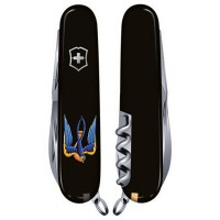 Складной нож Victorinox SPARTAN UKRAINE Трезубец-Ласточка 1.3603.3_T1230u