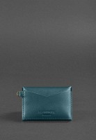 Кожаная монетница BlankNote 1.0 малахит bn-cw-1-malachite