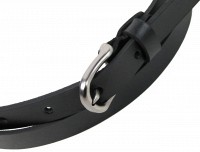 Женский узкий кожаный ремень Skipper 1480-15