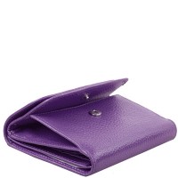 Женский кожаный кошелек SMITH CANOVA FUL-28611-purple
