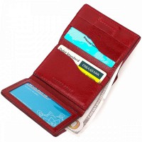 Кожаный женский кошелек ручной работы GRANDE PELLE 16788