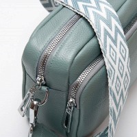 Женский молодежный кожаный клатч ALEX RAI 3803 blue