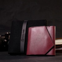 Кожаный женский кошелек ручной работы GRANDE PELLE 16800 