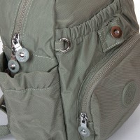 Женский тканевый рюкзак Jielshi 9381 d.green