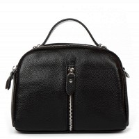 Женский молодежный кожаный клатч ALEX RAI BM 2906 black