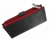 Кошелек женский Visconti JADE CD-23 BLK/RED