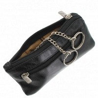 Кожаная ключница Visconti MZ-19 - GENO (blk)