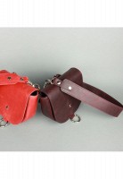 Женская кожаная сумка Ruby S бордовая винтажная TW-RUBBY-SMALL-MARS-CRZ