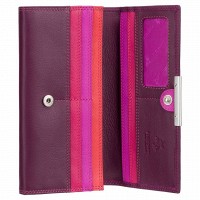 Женский кожаный кошелек Visconti r11 plum m