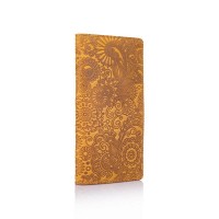 Кожаный бумажник Hi Art Mehendi Art WP-02-S18-0935-T005