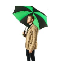 Механический зонт-гольфер Fulton Cyclone S837 Black Green (Черный/зеленый)
