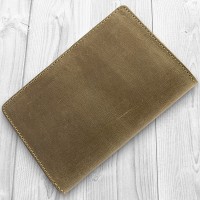 Обложка-органайзер для документов из кожи HiArt AD-01 Shabby Olive