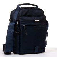 Мужская сумка через плечо Lanpad 7669 blue