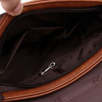 Мужская повседневная коричневая сумка Polo 8838-1