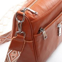 Женская кожаная сумка ALEX RAI 2041-9 camel