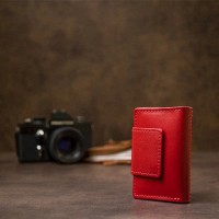 Женская визитница из натуральной кожи GRANDE PELLE 11412
