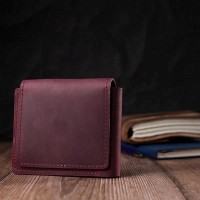 Кожаный женский кошелек ручной работы GRANDE PELLE 16805 
