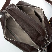 Женская кожаная сумка ALEX RAI 99128 brown